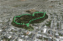 Buena Vista Park in Google Earth