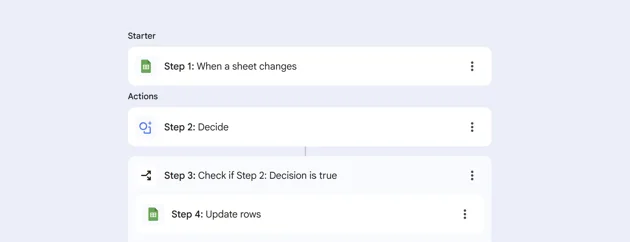 A Google Workspace Studio Flow