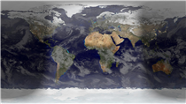 Animation of a year of Global Cloud Cover