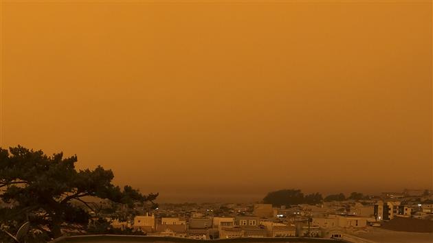 Cause and Effect, or Strange Skies over San Francisco