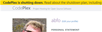 CodePlex Shutdown: Shapefile, Orb, StackHash and Blogger2BlogML Migration