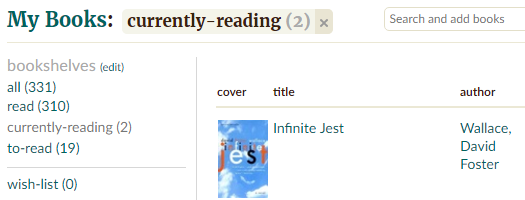 Goodreads Feature Request