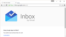 Google Inbox Account Switching