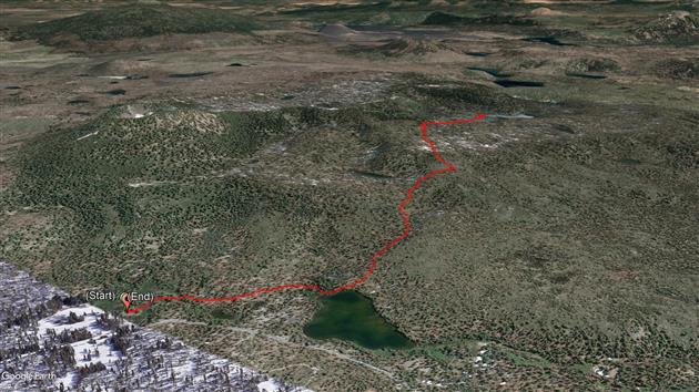 Summit Lake to Echo Lake in Lassen