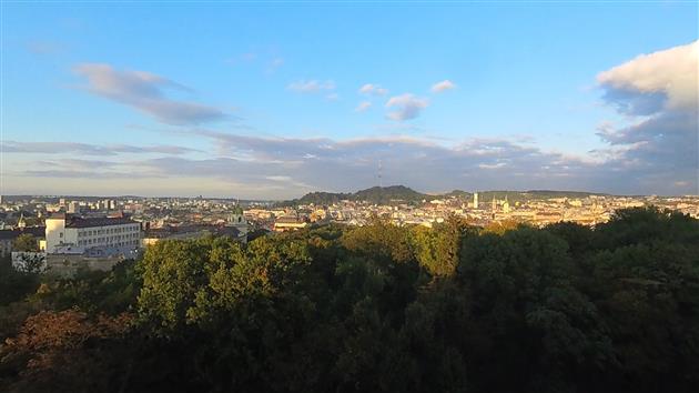 Sunset in Lviv