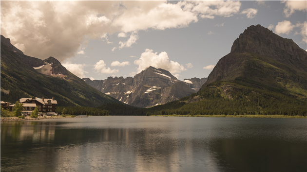 Swiftcurrent Lake at Glacier National Park