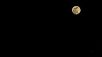 The Moon and Jupiter on October 28, 2023