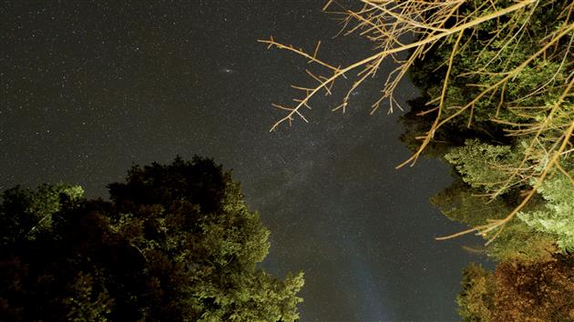 Time Lapse of the Milky Way over Lake Shasta