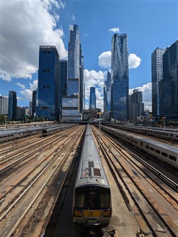 West Side Storage Yard at Hudson Yards in New York