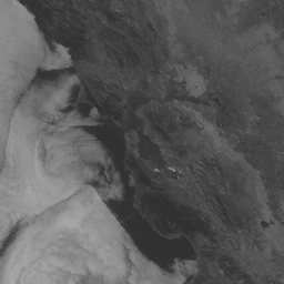 Golden Gate GOES-West CONUS - Band 2 at Sunday August 31, 2025 19:24