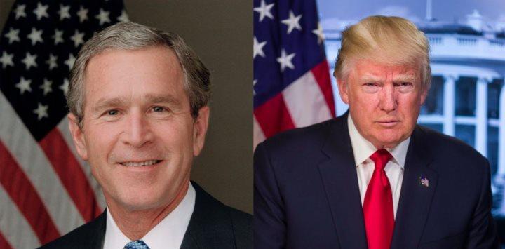 Bush and Trump