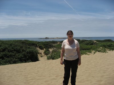 Gill with Año Nuevo Island in the background