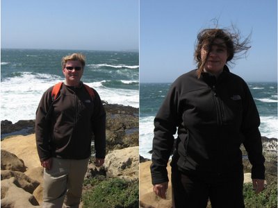 Rob & Gill at Tomales Point