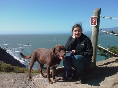 Rudy & Gill on the coast trail